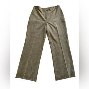 Brooks Brothers Khaki Wide Leg Trousers